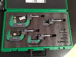 Set de micromètre numérique exterieur IP65 0-100mm