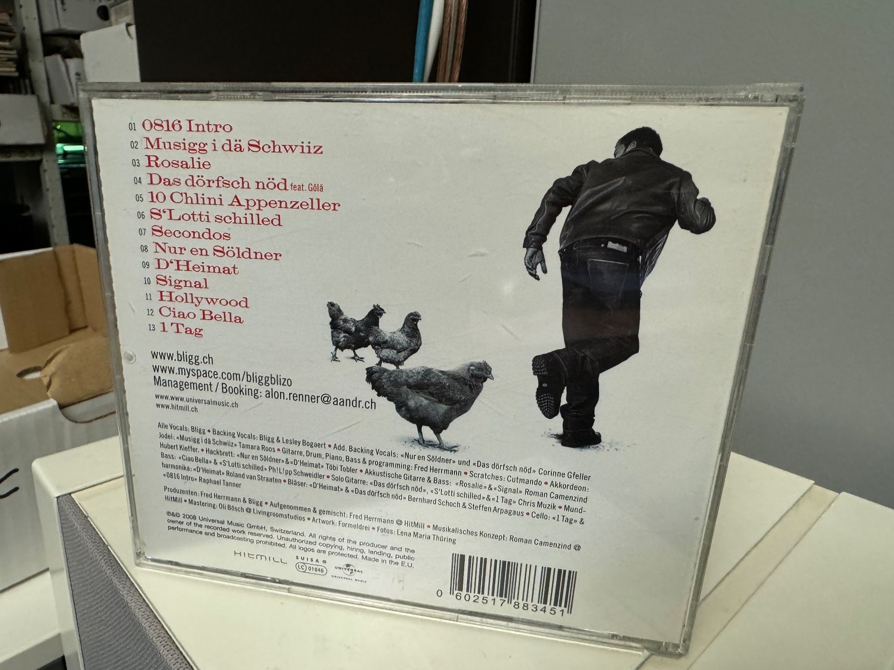 CD: Bligg - 0816 - HA13A – Usato da Küsnacht ZH venduto da swisssales.net 1