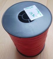 Geschenkband 741612 7mm x 500 m rot, Zierband, Basteln