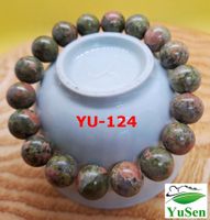 Armband (Unakit-Epidot)