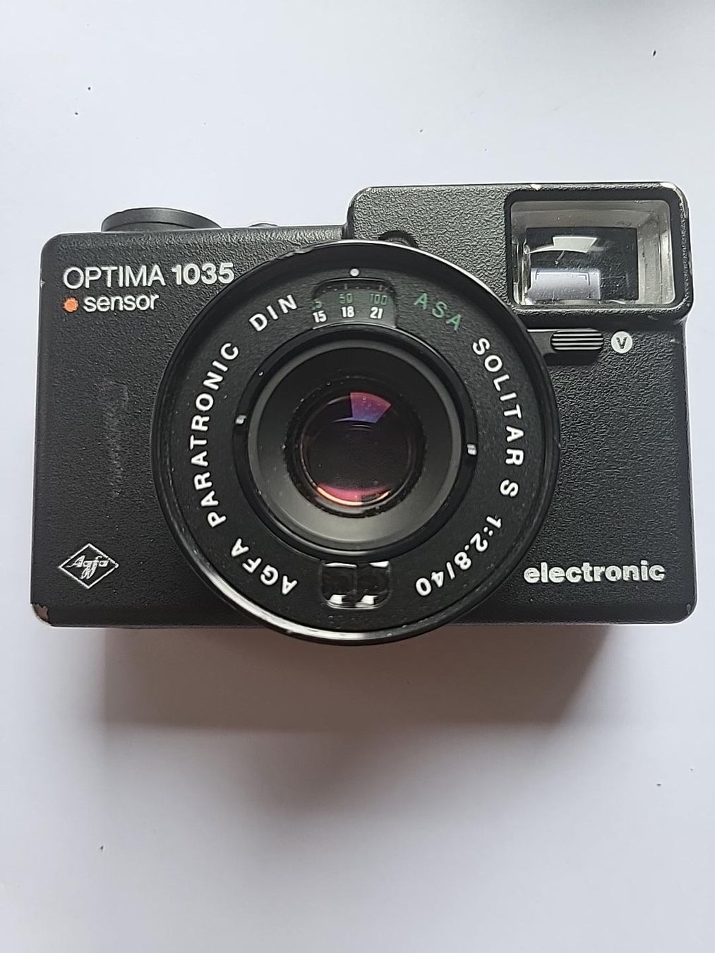 Agfa Fotocamera: Agfa Optima 1035 Sensor electronic 40mm f/2.8 #105 – Usato da Dachsen venduto da MacheSache