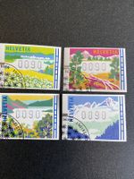 Lot Schweizer ET Briefmarken Sätze