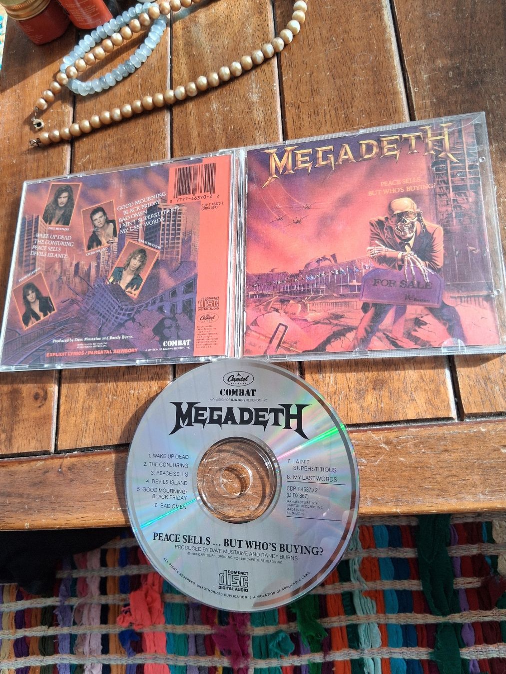 CDs: megadeth - peace sells... – D'occasion à St-Cergue par VeganWarrior