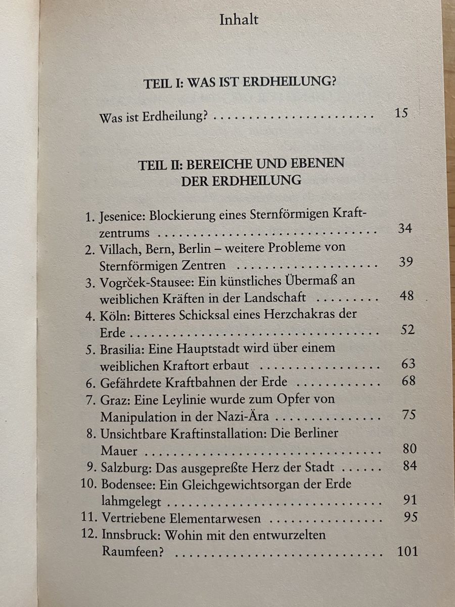 Libri: Wege der Erdheilung - Marko Pogačnik – Usato da Schwarzenburg venduto da Michellu 6