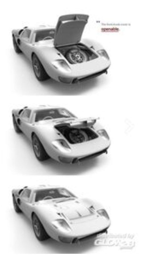 Modellbausätze & Standmodelle: Ford GT40 MK.II '66 Modellauto 1/12 – Neu und originalverpackt aus Bottenwil von Toyscout 4