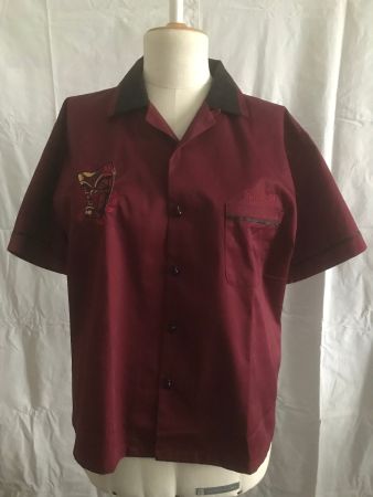 Rockabilly Hemd 50s Style, Rock'n'Roll Look Grösse: XXXL neu