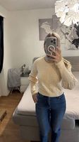 Wunderschöner Strickpullover, Beige, Grösse M, Top Zustand!