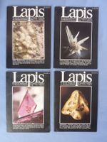 Lapis Mineralien Zeitschrift Jahrgang 1982 Komplett