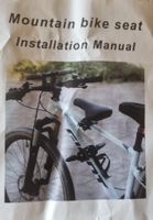Shotgun Mountainbikesitz für Kinder