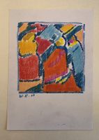 Walter Ropélé 1934 Ölkreide/Papier 21x15cm sign. gut dotiert
