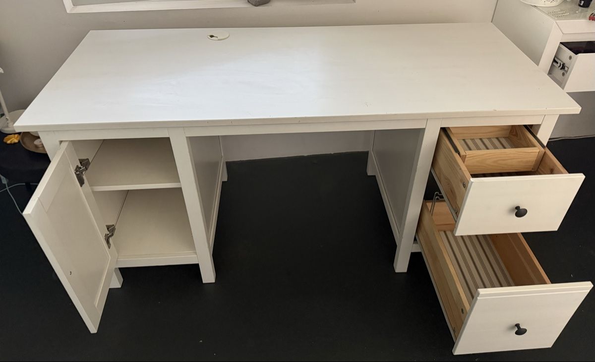 Ikea Bureaux: Schreibtisch Holz weiss – D'occasion à Kreuzlingen par Sole2012 7