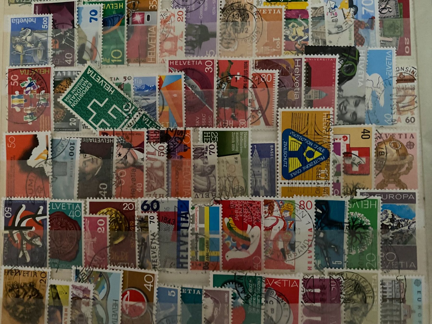 Tutti i francobolli: Schweiz diverse120 stuck – Usato da matten b. interlaken venduto da jfran17 4