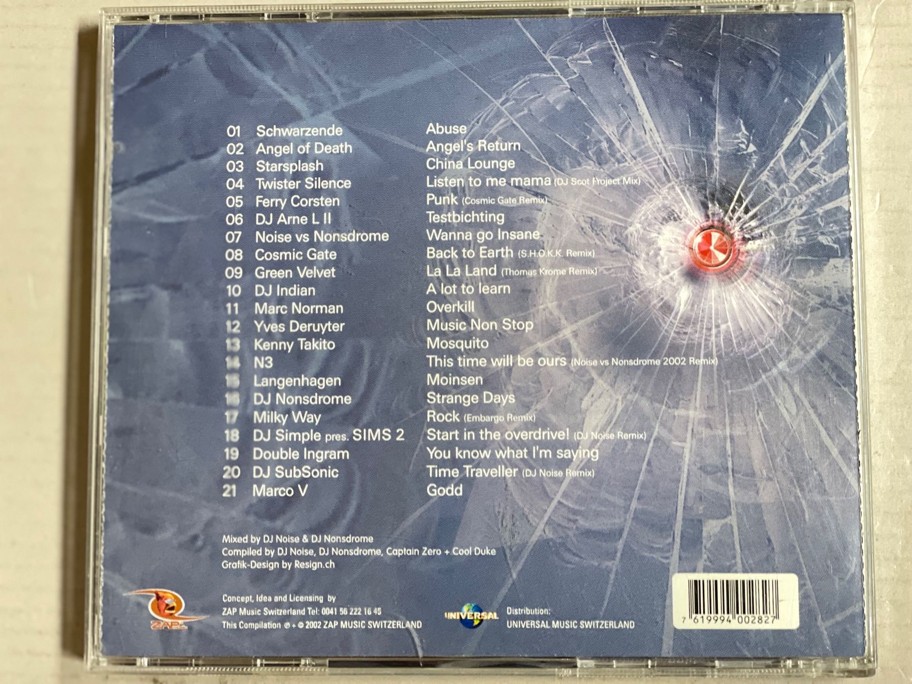 CD: DJ Noise Nonsdrome -This Time Is Ours – Usato da Muri b. Bern venduto da AdidasCollector 1