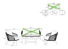 Gartenlounge originalverpackt
