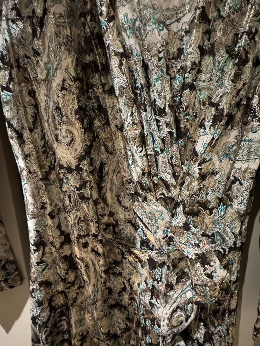 Sandro Kleider: Robe Sandro Paris, taille 38, motif paisley – Neu (gemäss Beschreibung) aus Vandoeuvres von Zoccoli11 5