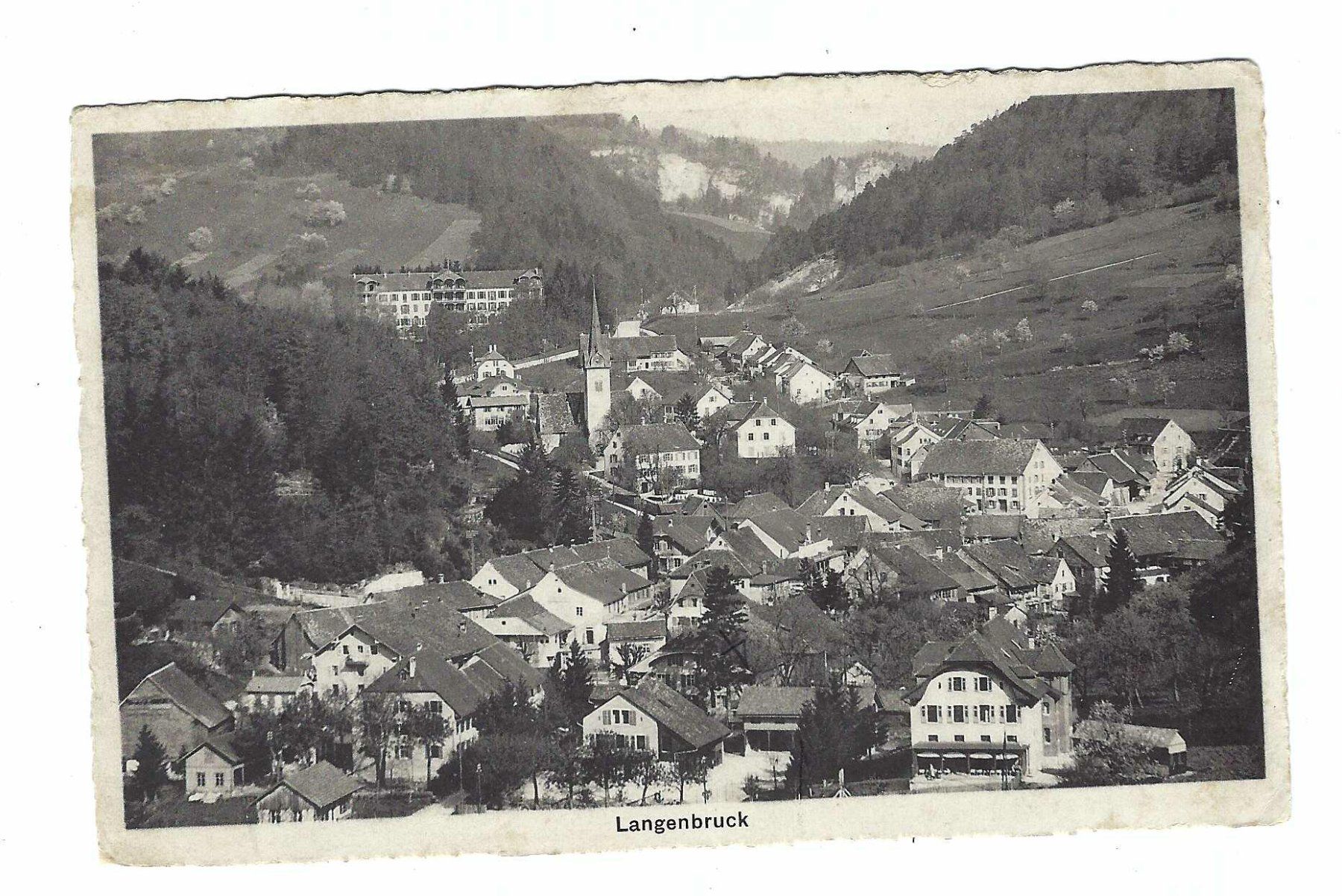 Ansichtskarten: Langenbruck kb – Gebraucht aus Aarau von fussball-fussball
