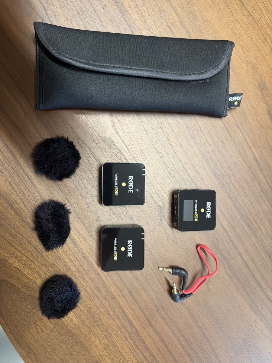Røde Microphones: RØDE Wireless GO 2 + Rode Lavalier 2 – D'occasion à Les Reussilles par cyr_n6x2
