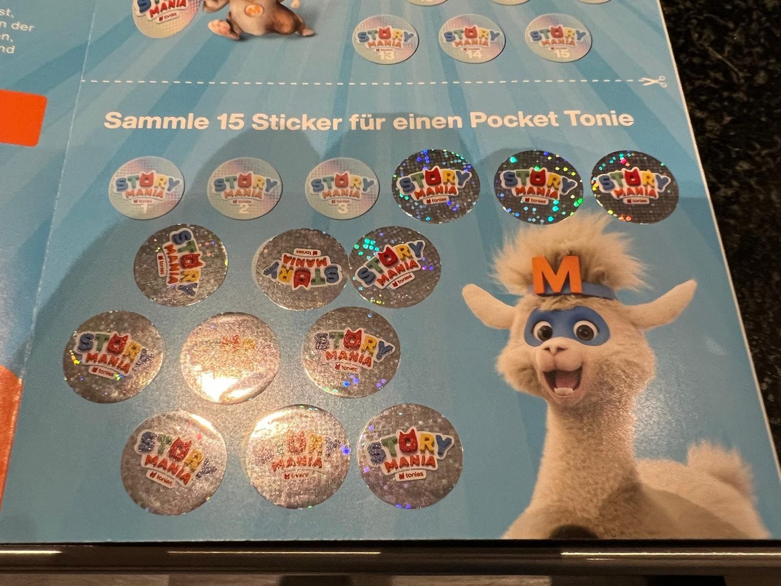 Migros Sammelmarken & -punkte: Sticker - Migros Mania – Gebraucht aus Pfäffikon ZH von Marcodesi76