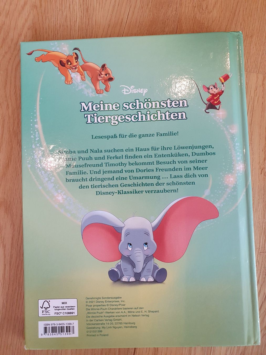 Libri: Disney - mein schönsten Tiergeschichten – Nuovo (secondo la descrizione) da Heinrichswil venduto da frankie19860 3