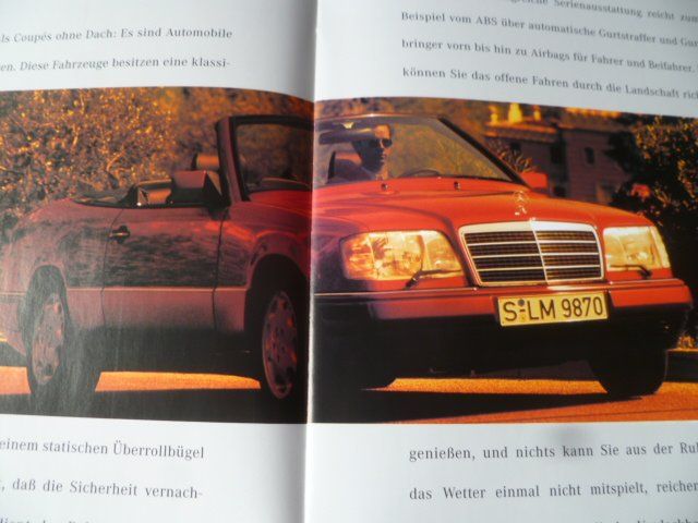 Mercedes-Benz Documenti: Mercedes Prospekt 1997 – Usato da Zofingen venduto da sosalinos01 2