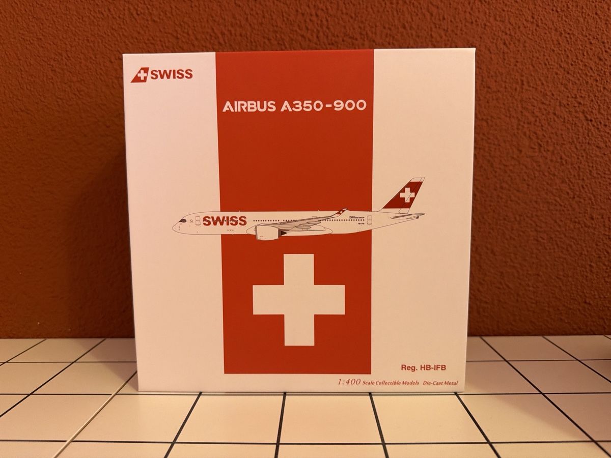 Airbus Kits de montage: Swiss A350 1:400 NG Models – Neuf avec emballage d'origine à Baar par Glurak