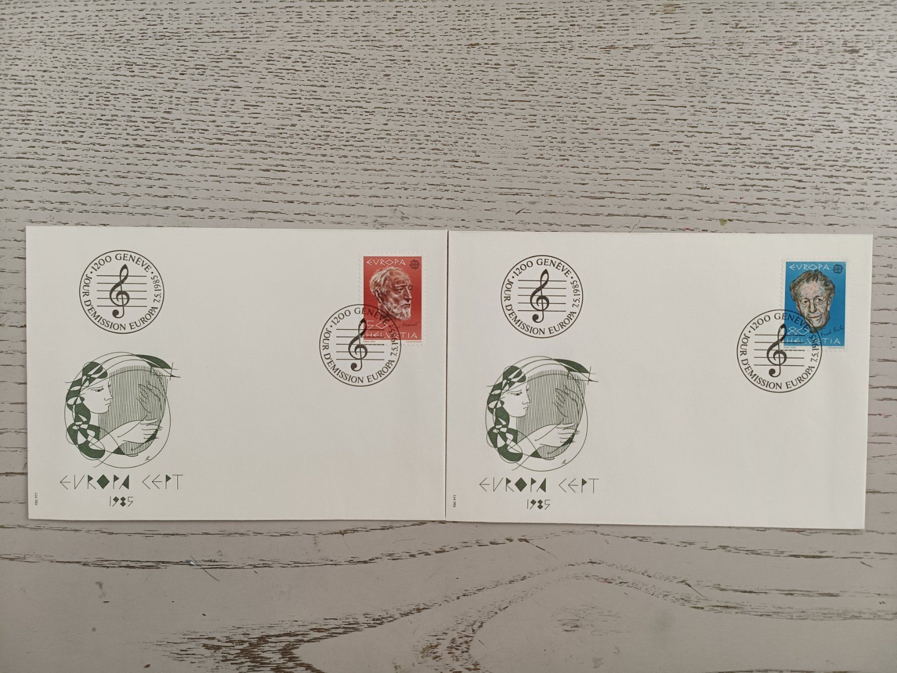 Tutti i francobolli: 1984 FDC Europamarken Einzelwerte – Nuovo (secondo la descrizione) da Dübendorf venduto da goeggi79