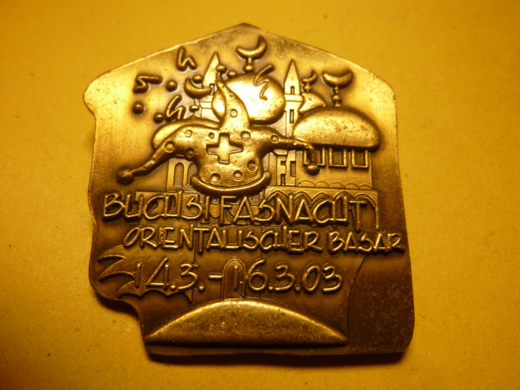 Plaquettes & Badges: BUCHS 2003 MESSING – D'occasion à Ried (Muotathal) par Mandarin02