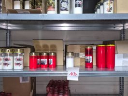 1030 Posten Grabkerzen aus Liq