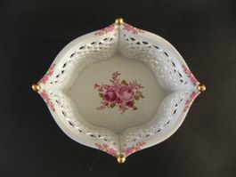 Schöne alte Durchbruch Schale - Wallendorfer Porzellan