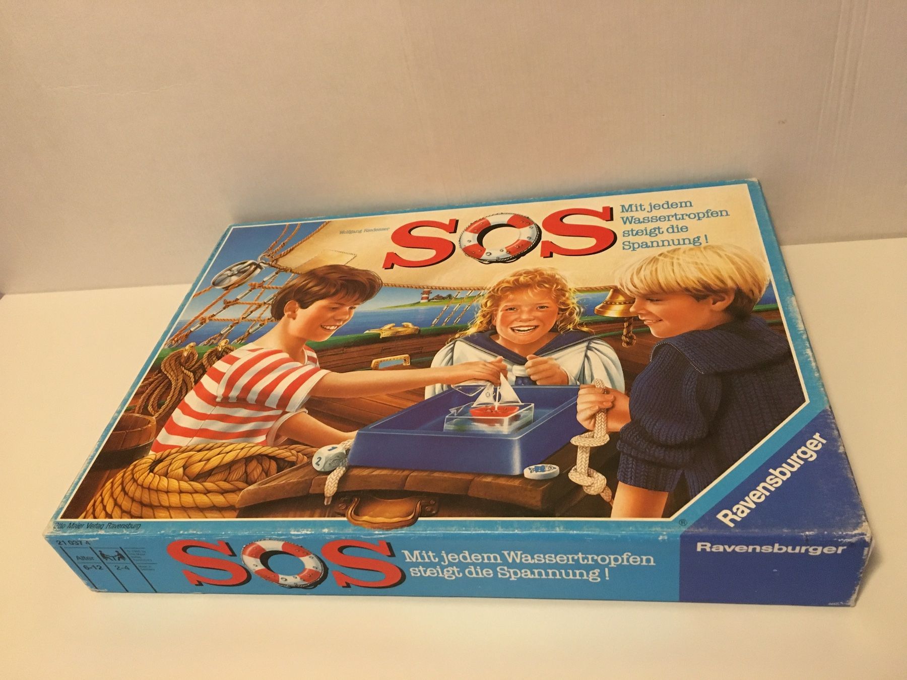 Ravensburger Giochi: SOS - Spiel von Ravensburger - 1992 – Usato da Andwil SG venduto da Rainboli