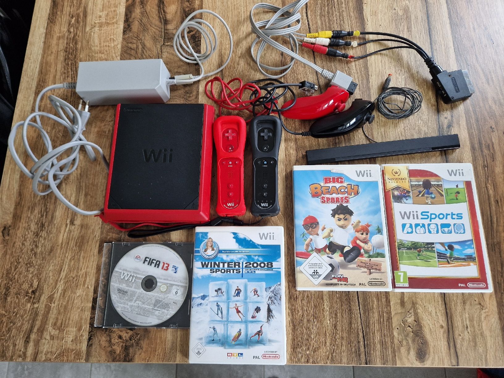 Nintendo Konsolen: Nintendo Wii mini Konsole inkl. Controller & Spiele – Gebraucht aus Buchrain von