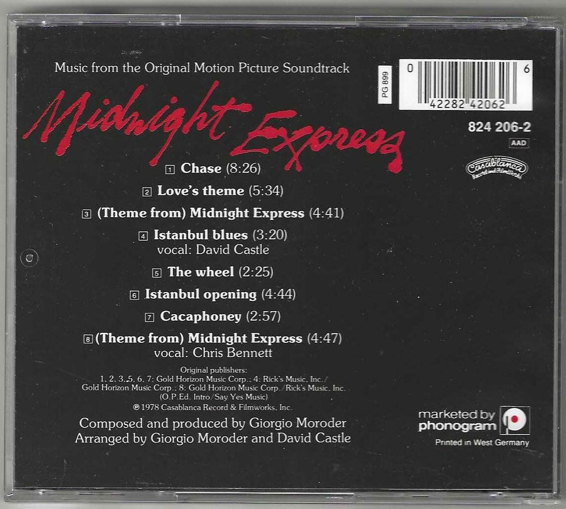 CD: Giorgio Moroder - Midnight Express – Usato da Genève venduto da CDLPBookS 1