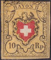 Rayon II (gelb) T.4 D-RO der Entwertung entgangen, 1300.-