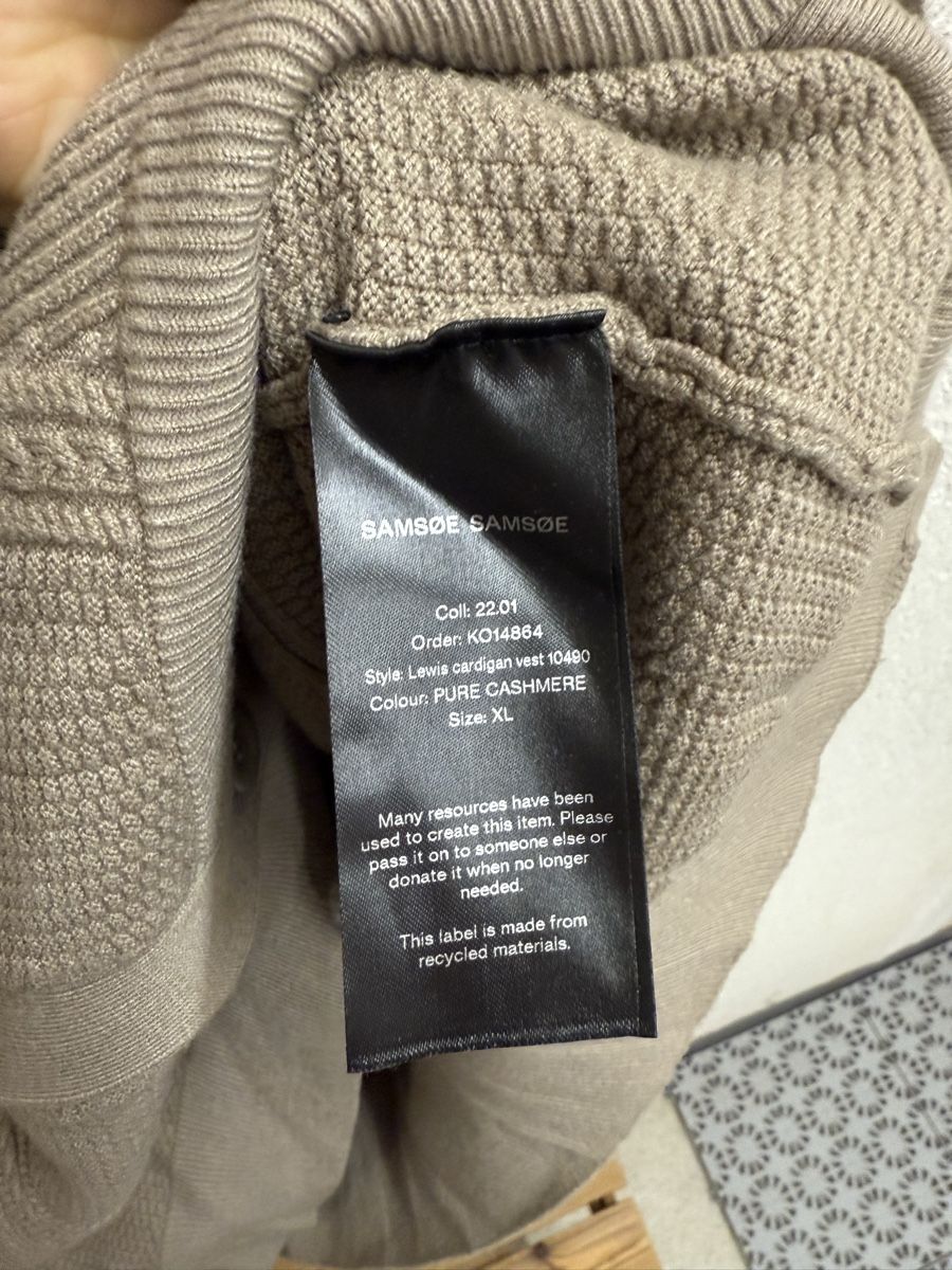 Samsøe Samsøe Maglioni & Felpe: SAMSOE SAMSOE Lewis Cardigan Vest – Nuovo (secondo la descrizione) da Biel/Bienne venduto da lichterhoh 2