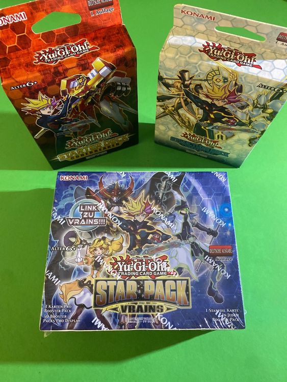 Yugioh Star Pack Vrains Display und mehr ab 1. Kaufen auf Ricardo