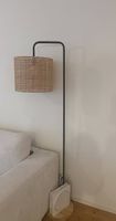 Stehlampe Rattan