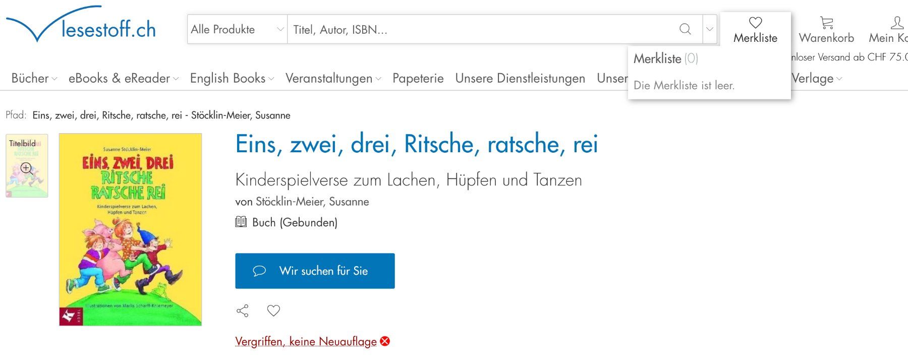 Libri: Eins, zwei, drei, ritsche ratsche rei & VerseSprücheReime – Nuovo (secondo la descrizione) da Rothenburg venduto da Kaulquappe55 1