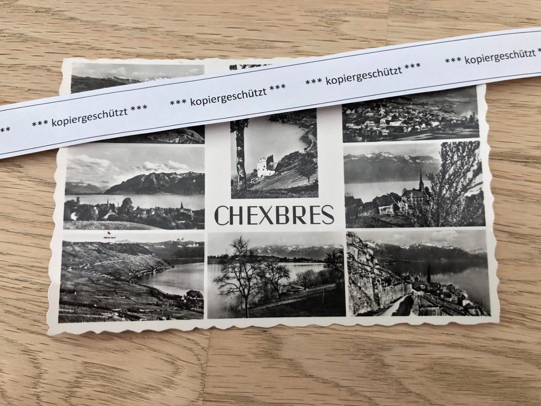 Cartes postales: Chexbres Lavaux alt 1951 AK – D'occasion à Hefenhofen par Bierinder