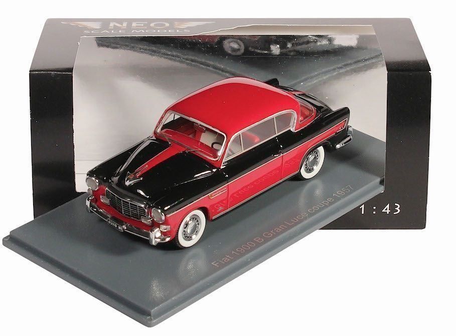 Borgward Hansa 2400 Schrägheck (1955) beige NEO Scale Models 87237 in