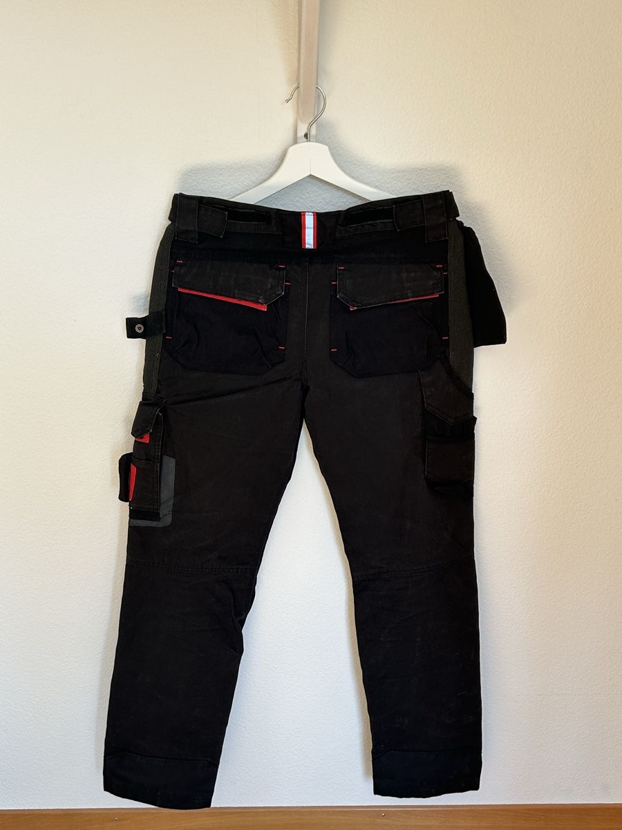 Pantaloni: U-Power Winter Arbeitshose, Schwarz, Grösse 46, – Usato da Zürich venduto da Asker_Cool 1