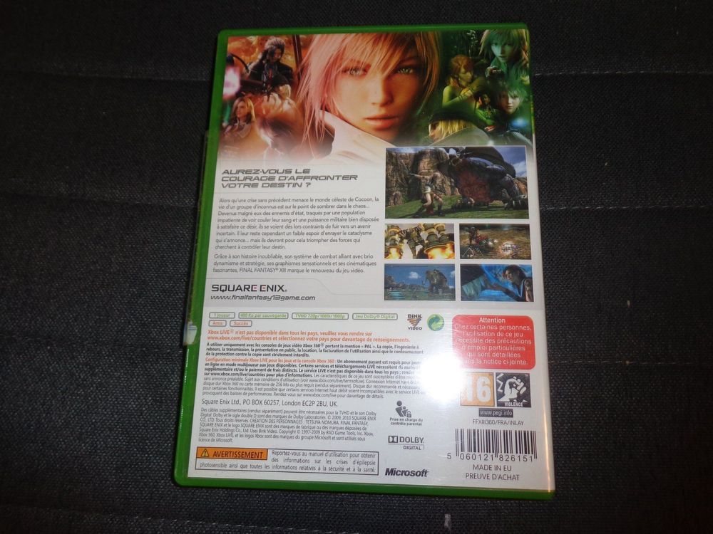 Final Fantasy XIII (XBOX 360) | Kaufen auf Ricardo