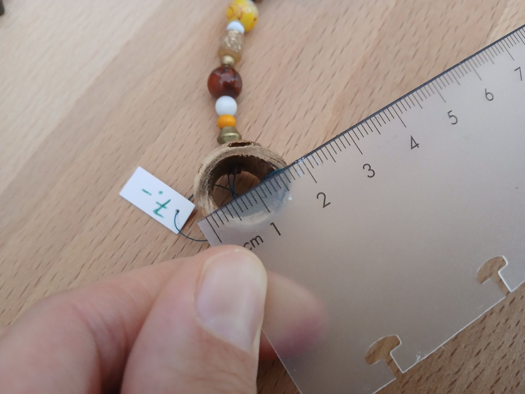 Accessori per capelli: Dreadlockschmuck, Haarschmuck mit Holzbead – Nuovo (secondo la descrizione) da Bremgarten AG venduto da Finoae 1
