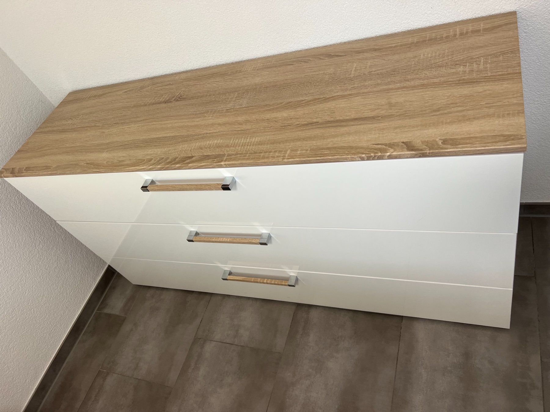 Cassettiere: Kommode Weiss / Holz – Usato da Appenzell venduto da Pamela9050 3