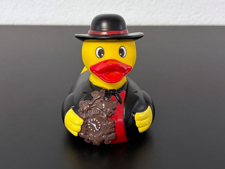 Jouets: Badeente Quitscheente Schwarzwald Mann – Neuf (Voir description) à Birr par Jamonline 1