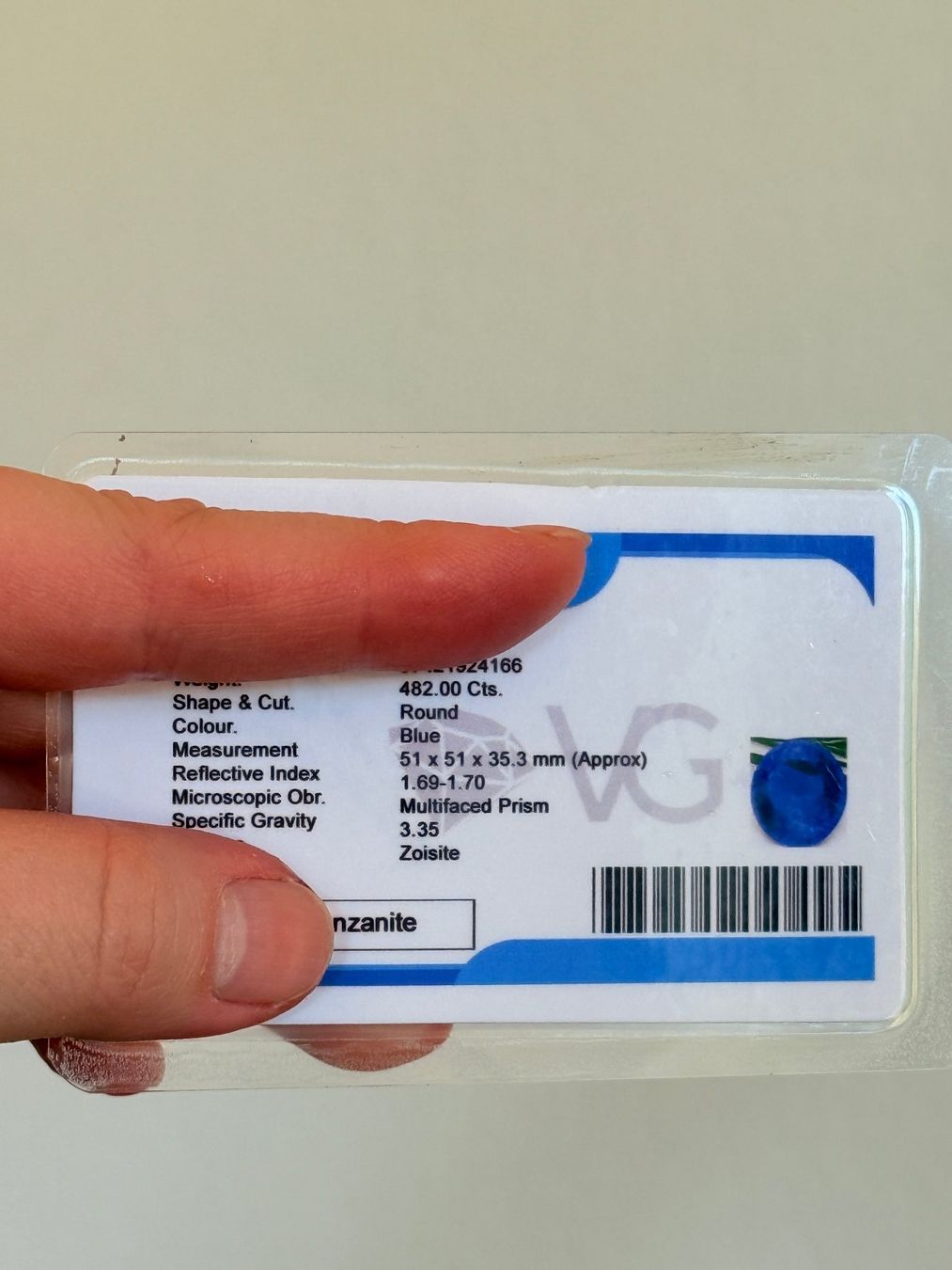 Pietre preziose: 482.00 Ct Certified – Nuovo (secondo la descrizione) da Genève venduto da AWWA 9