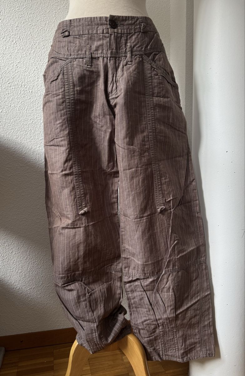 Pantaloni: Pantalon large rayé One Step, taille 42  – Nuovo (secondo la descrizione) da Morges venduto da sandy069
