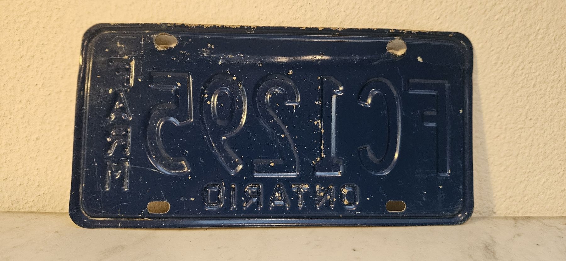 Insegne: Nummernschild Ontario, Kanada – Usato da Belp venduto da Ginus85 1