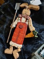 Deko Osterhasen Hänger Holz/Metall