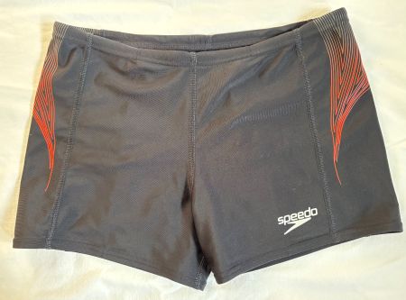 NEU Speedo Badehose Pant Schwarz Grösse 4 / S