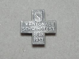 Abzeichen Brosche Kant. Schwingfest Schwingen Bern BE 1937